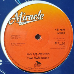 Two Man Sound - Que Tal America (Full Length Version) / Brazil O Brazil
