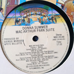Donna Summer - Mac Arthur Park Suite (Full 17 Minute Version) One Sided Vinyl