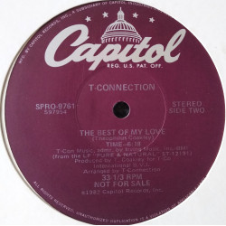 T Connection - Best Of My Love (Full Length Version) / Party Night (Vinyl Promo)