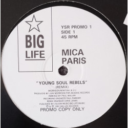 Mica Paris - Young Soul Rebels (Original Version / Remix) Vinyl Promo