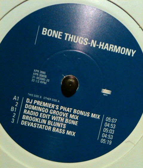 Bone Thugs N Harmony - 1st of the month (DJ Premier's Phat Bonus mix / Domingo Groove mix / Radio Edit With Bone / Brooklyn Blun