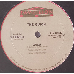 Quick - Zulu (John Luongo Extended Mix / Instrumental) Still In Shrink Wrap