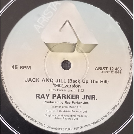 Ray Parker Jnr - Jack And Jill (1982 Version) / The Other Woman