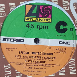 Sister Sledge - Hes The Greatest Dancer (Full Length Version) / Somebody Loves Me