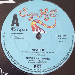 Sugarhill Gang - Apache (Vocal Mix / Instrumental)