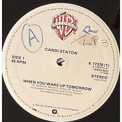 Candi Staton - When You Wake Up Tomorrow (Jimmy Simpson Disco Mix) / Rough Times