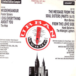 Foster Sylvers - Misdemeanour / Myra Barnes - Message From The Soul Sisters / The Mob - I Dig Everything About You