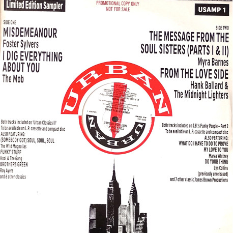 Foster Sylvers - Misdemeanour / Myra Barnes - Message From The Soul Sisters / The Mob - I Dig Everything About You