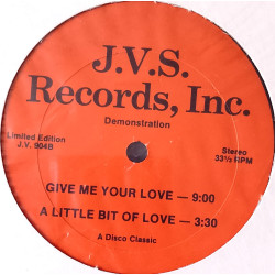 Sister Love - Give Me Your Love (Danny Krivit Re Edit) / Chaka Khan - Some Love / Brenda & The Tabulations - A Little Bit