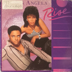 Rene & Angela - Rise (8 Track LP) Keep Runnin / When It Comes To Love / Wait Until Tonight (Stickers On Cover)
