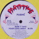 Pushe - Dont Take Your Love Away (2 Francois Kevorkian Mixes) Still In Shrink Wrap