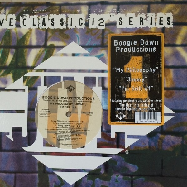 Boogie Down Productions - My philosophy (LP version) / Jimmy (LP version) / I'm still number one (Extended / Edit / Re-recording