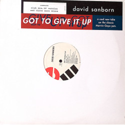 David Sanborn - Got To Give It Up (Club Mix / Deep Horn Mix / Suite Mix / Extended Mix / LP Version) Vinyl Promo