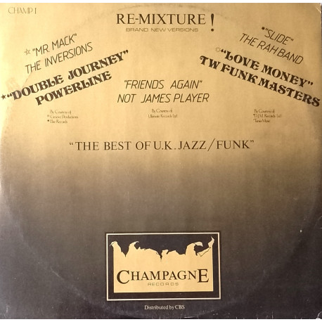 Powerline - Double Journey / Funk Masters - Love Money / Inversions - Mr Mack / Not James Player - Friends Again