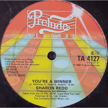 Sharon Redd - Youre A Winner (Long Version) / Activate (Long Version)