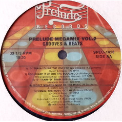 Prelude Megamix - Volume 2 (Mixed By Dimitri) Feat Tracks By D Train / Sharon Redd / Strikers / Unique Plus 5 DJ TOOLS