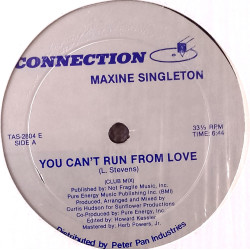 Maxine Singleton - You Cant Run From Love (Club Mix / Extended Mix) Still In Shrink Wrap, Looks Hardly Played