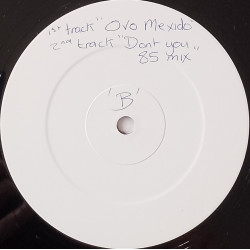 Second Image - Starting Again / Dont You (85 Mix) / Ovo Mexido (Instrumental) Vinyl Promo
