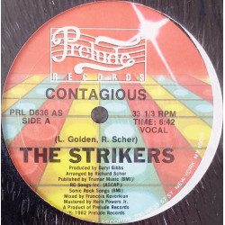 Strikers - Contagious (Francois Kevorkian Vocal Mix / Frankcois Kevorkian Instrumental) Still In Shrink Wrap