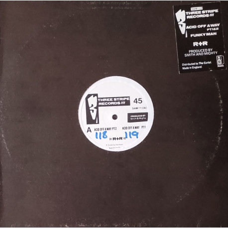 R+R - Acid Off Away (Parts 1 & 2) / Funky Man / You Better Run (Produced By Smith & Mighty) Promo