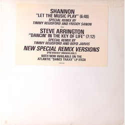 Shannon - Let The Music Play (Timmy Regisford Remix) / Steve Arrington - Dancin In The Key Of Life (Timmy Regisford Remix)
