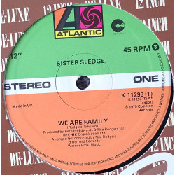 Sister Sledge - We are family (Full Length Disco mix) / Easier to love (Original Version)