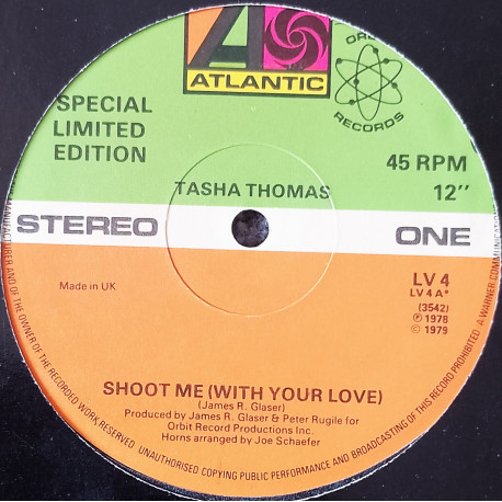 Tasha Thomas - Shoot Me (With Your Love) 2 Mixes