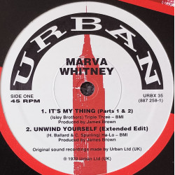 Marva Whitney - Unwind yourself (Extended Edit) / Its my thing / Myra Barnes -  The message from the soul sisters / Super good