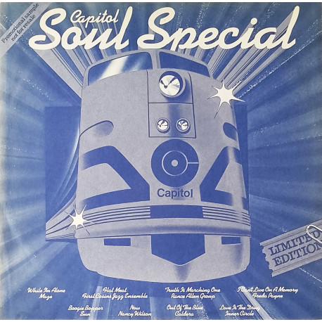 Capitol Soul Special - Promo (8 Track LP) Maze / Sun / Nancy Wilson / Caldera / Inner Circle / Rance Allen Group / Freda Payne