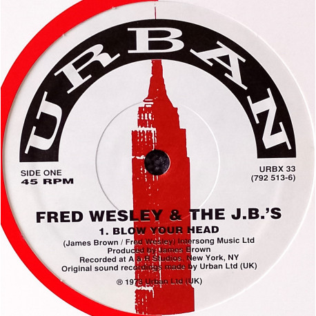 Fred Wesley & The JBs - Blow Your Head (Original Mix / Undubbed Version)