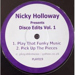 Wild Cherry - Play That Funky Music (Nicky Holloway Re Edit) / Average White Band - Pick Up The Pieces (Nicky Holloway Re Edit)