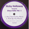 Wild Cherry - Play That Funky Music (Nicky Holloway Re Edit) / Average White Band - Pick Up The Pieces (Nicky Holloway Re Edit)