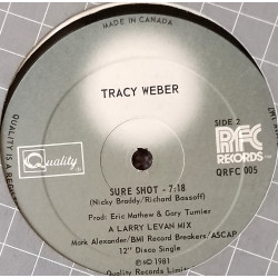 Tracey Weber - Sure Shot (Larry Levan Extended Mix / Larry Levan Edit)