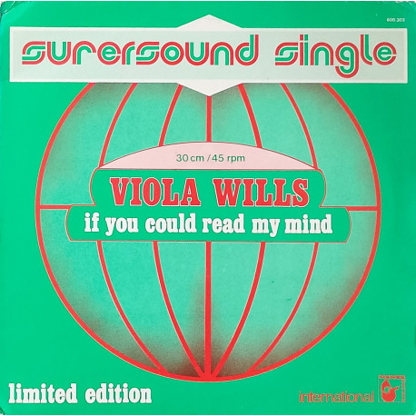 Viola Wills - If You Could Read My Mind (12 Inch Version / Disconet Remix)