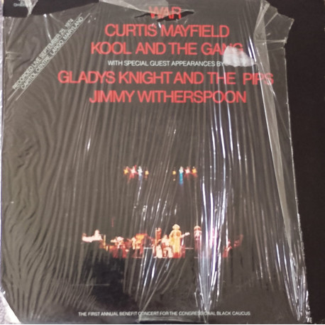 The Black Caucus Concert - Largo 1974 Feat Curtis Mayfield / Kool & The Gang / Gladys Knight / Jimmy Witherspoon / War