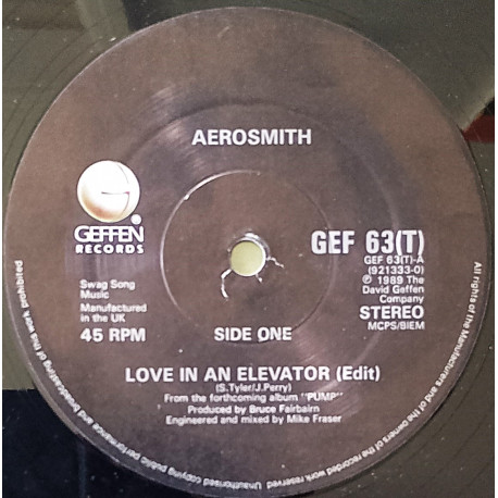 Aerosmith - Love In An Elevator (Edit) / Aint Enough / Young Lust