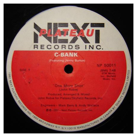 C Bank - One more shot (John Robie Vocal mix / Instrumental) Electro classic.