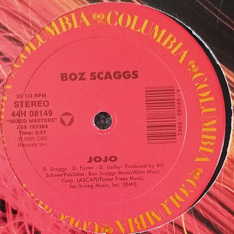 Boz Scaggs - Jojo / Breakdown Dead Ahead (Original Versions)