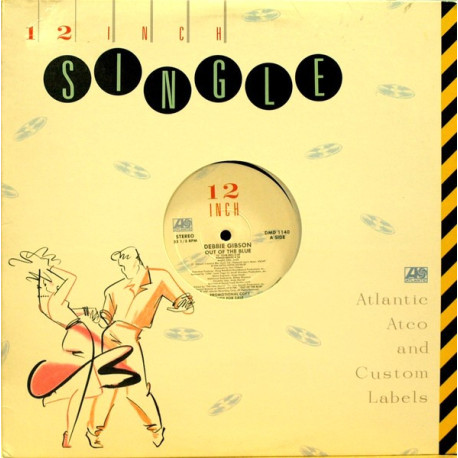 Debbie Gibson - Out Of The Blue (Club Mix / Bonus Beats / Radio Edit / Dub / Drumappella) 12" Vinyl Promo