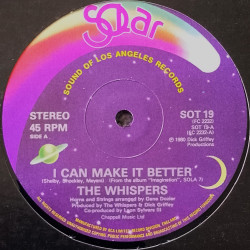 Whispers - I can make it better (Extended version) / Say you (12" Vinyl Record)