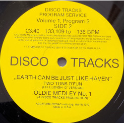 Two Tons Of Fun - Earth Can Be Just Like Heaven (Full Length Version) / Oldies Medley No1 / Great September Dance Medley