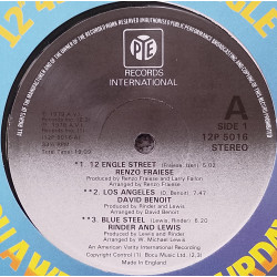 PYE EP - 6 Tracks By Rinder And Lewis / David Benoit / Renzo Fraiese / Jon Faddis / La Pregunta