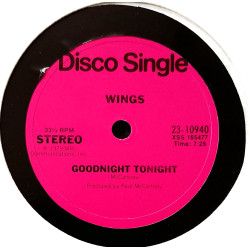 Wings - Goodnight Tonight (Long Version) / Daytime Nightime Suffering