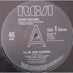 Esther Williams - Ill Be Your Pleasure (Larry Levan Remix) / Make It With You