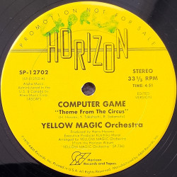 Yellow Magic Orchestra - Computer Game / Yellow Magic (Tong Poo) US Pressing With Sticker On Label & Run Out See Pics