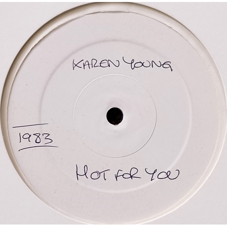 Karen Young - Hot for you (Extended Version / Dub 1 / Dub 2 / Acappella)  Vinyl Promo