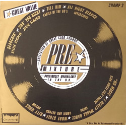 Pre Mixture - 8 Track Jazz Funk Compilation From 1982 Feat Sylvia Striplin / Inversions / Potion / Above & Beyond