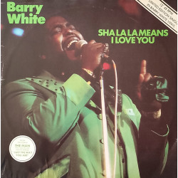 Barry White - Its Only Love Doing Its Thing / Sha La La Means I Love You (White Coloured Vinyl)