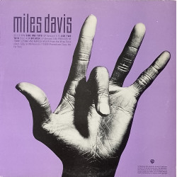 Miles Davis - Tutu (LP Version / Edit Version) Splatch (Vinyl Promo) Marcus Miller Produced Classic
