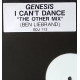 Genesis - I Cant Dance (Ben Liebrand Other Mix) Vinyl Promo